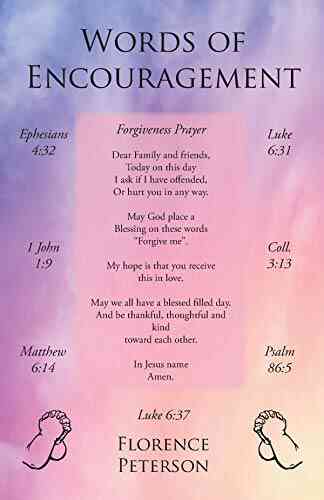Words Of Encouragement Florence Peterson