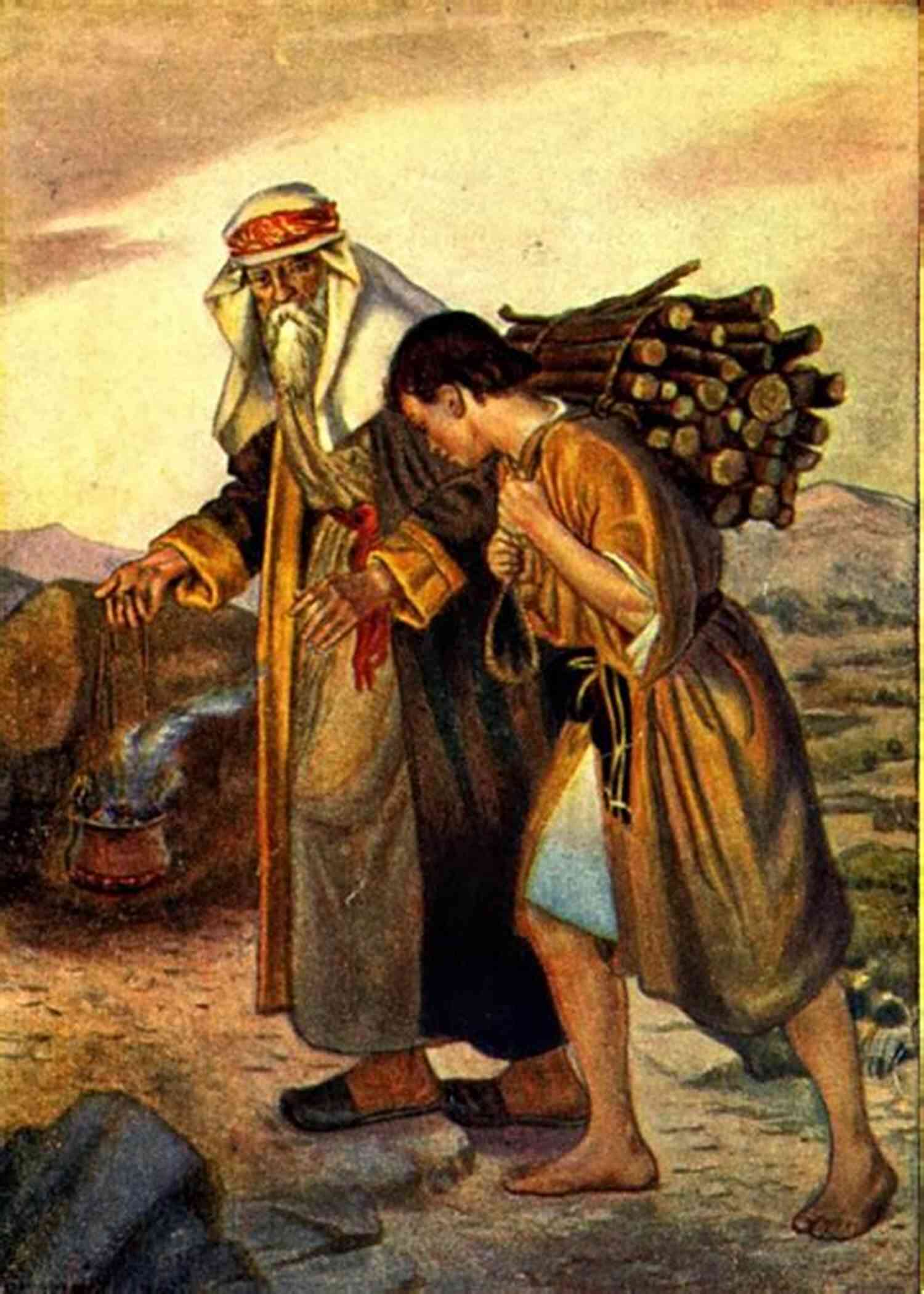 A Painting Depicting Jesse Gideon Abraham's Struggles And Triumphs The Tragic Tale Of Jesse Gideon Abraham