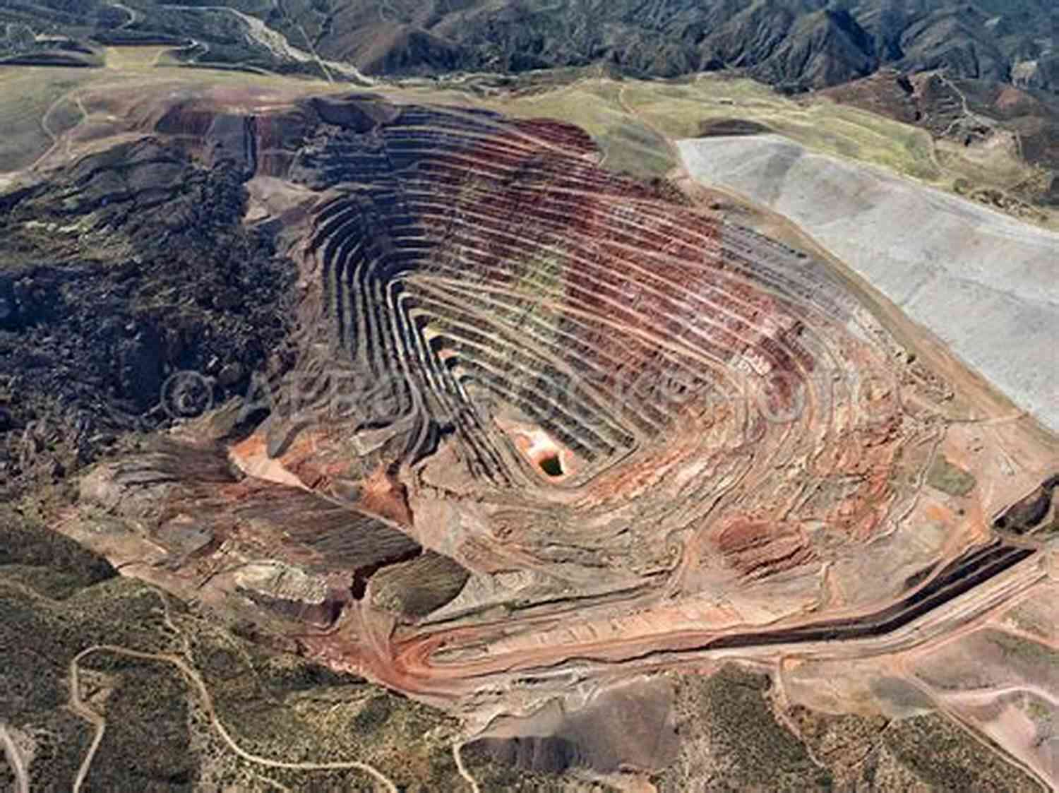 Aerial View Of A Copper Mine Good As Gold: How To Profit From The Coming Boom In Copper