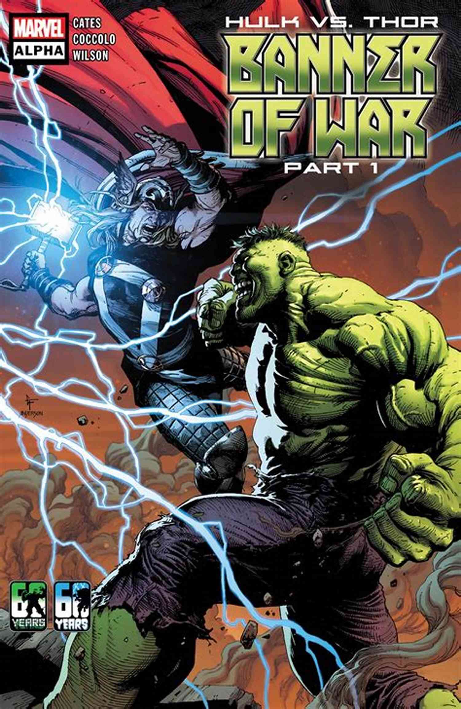 Banner Of War Alpha 2022 Hulk Vs Thor Hulk Vs Thor: Banner Of War Alpha (2022) #1 (Hulk Vs Thor: Banner Of War (2022))