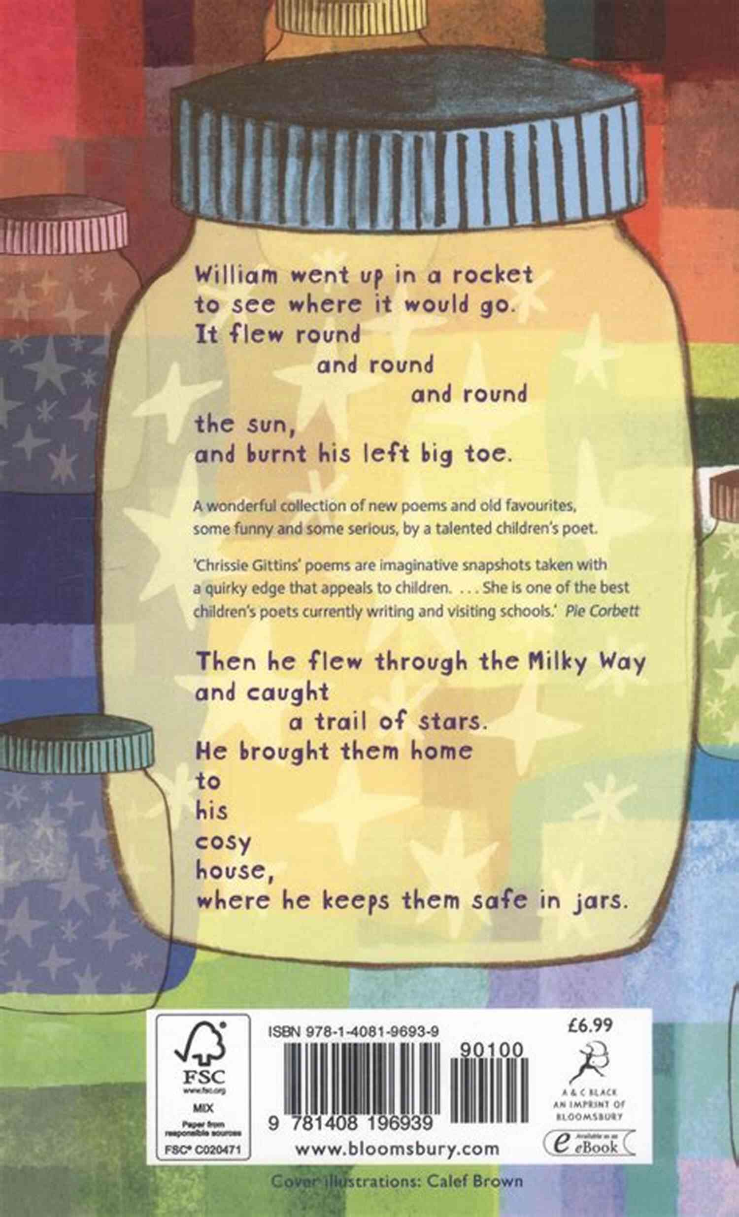 Chrissie Gittins' Inspiration For Writing Stars In Jars: New And Collected Poems By Chrissie Gittins