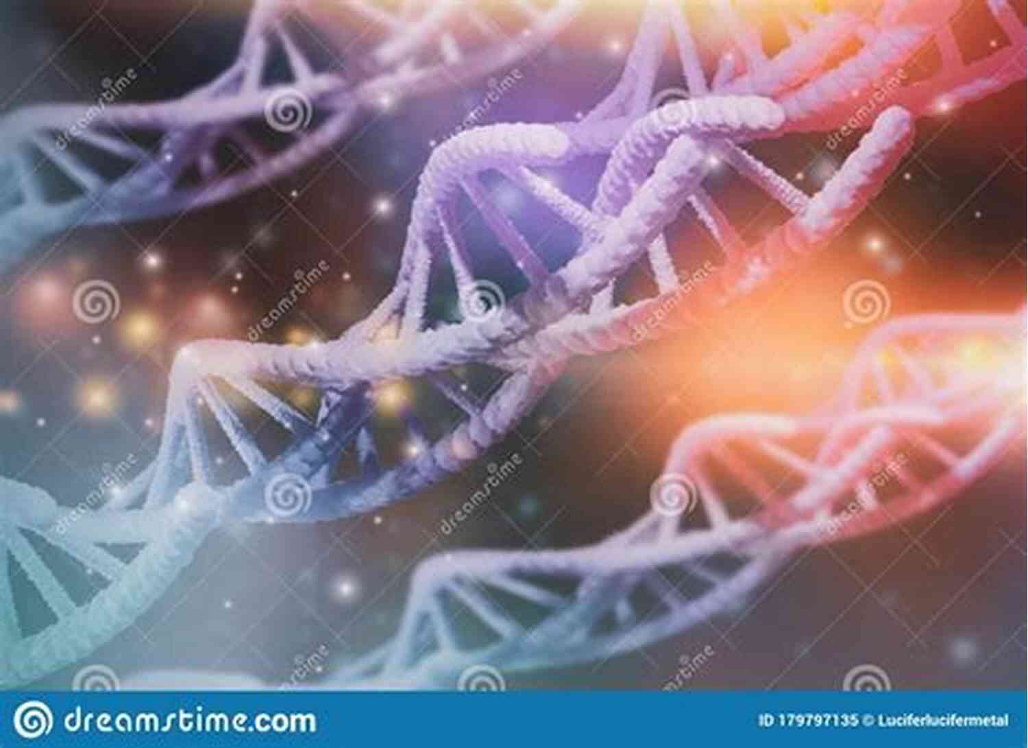 Close Up Of DNA Strands, A Fundamental Element In Understanding Aging Lifespan: Why We Age And Why We Don T Have To