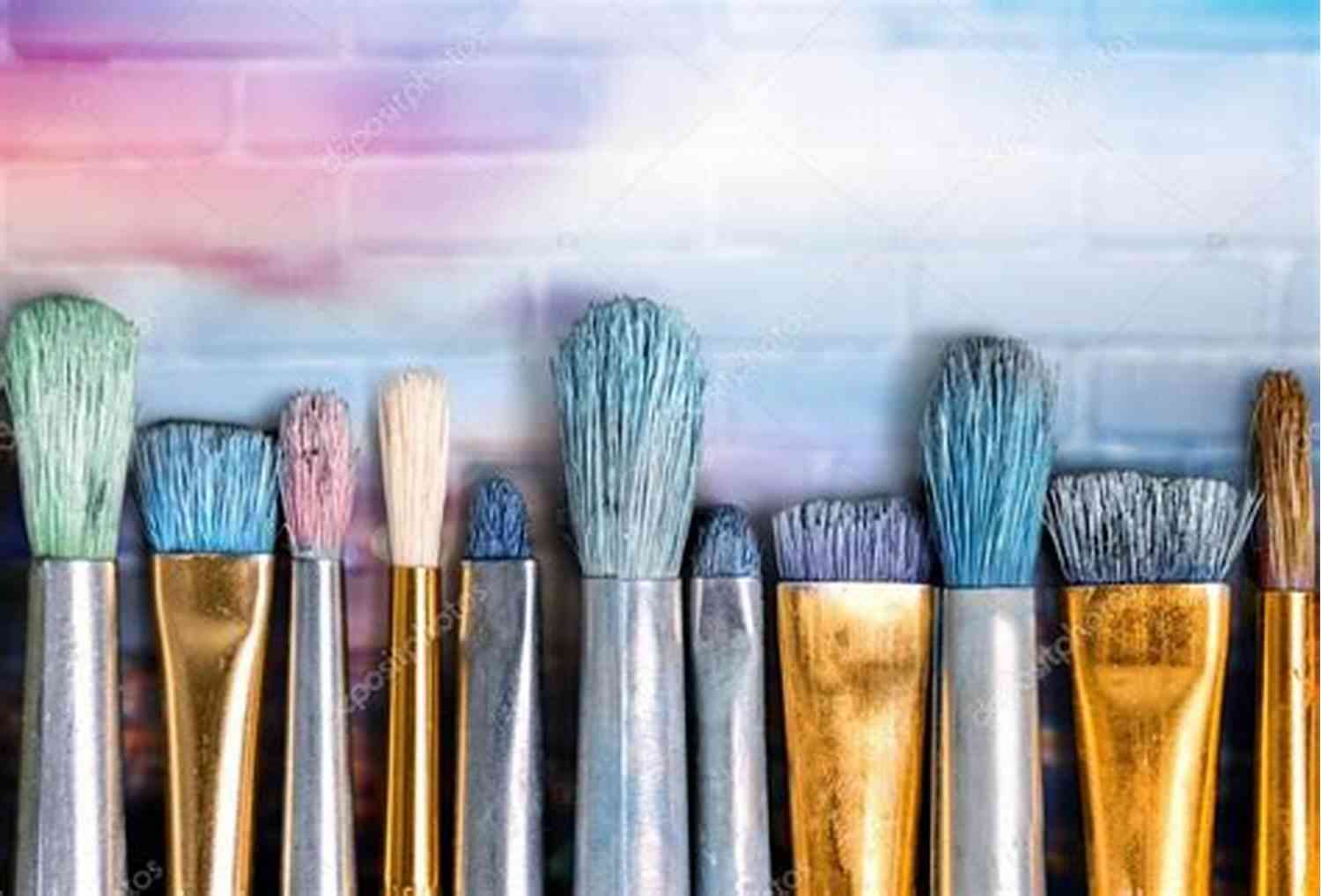 Close Up Of Colorful Paintbrushes Images That Sell: 70 Sites For Royalty Free Images (Design 1)