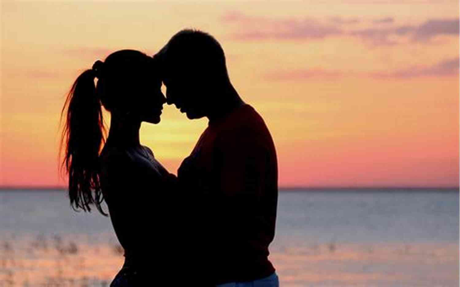 Couple Embracing In A Picturesque Sunset Ultimate Realization (Love Bytes 3)