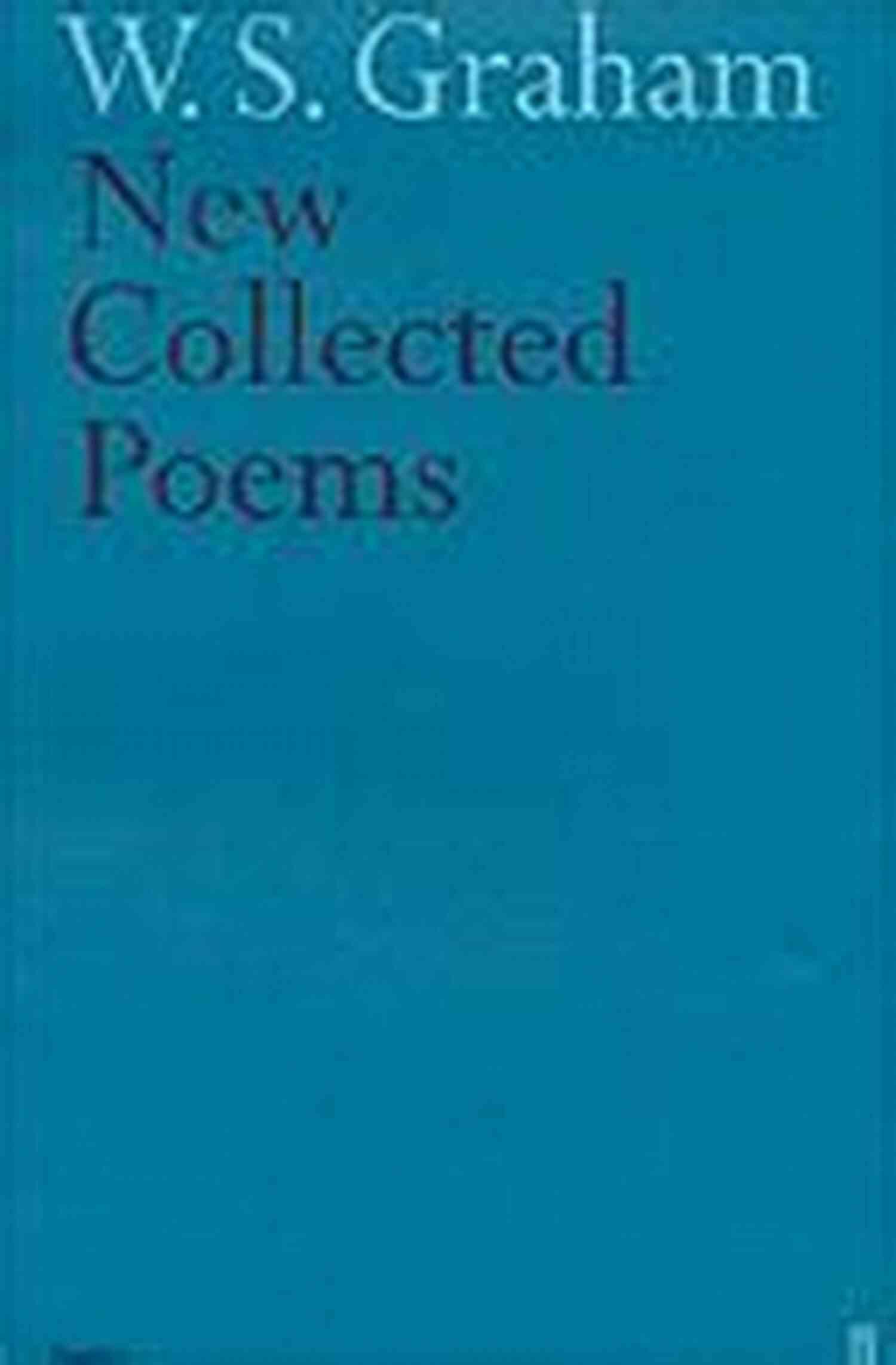 Graham Author Signature New Collected Poems: W S Graham