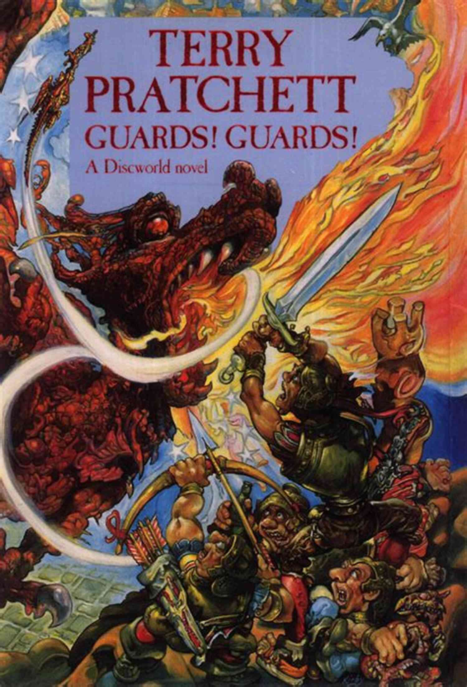 Guards! Guards! Novel Of Discworld Book Cover Guards Guards : A Novel Of Discworld