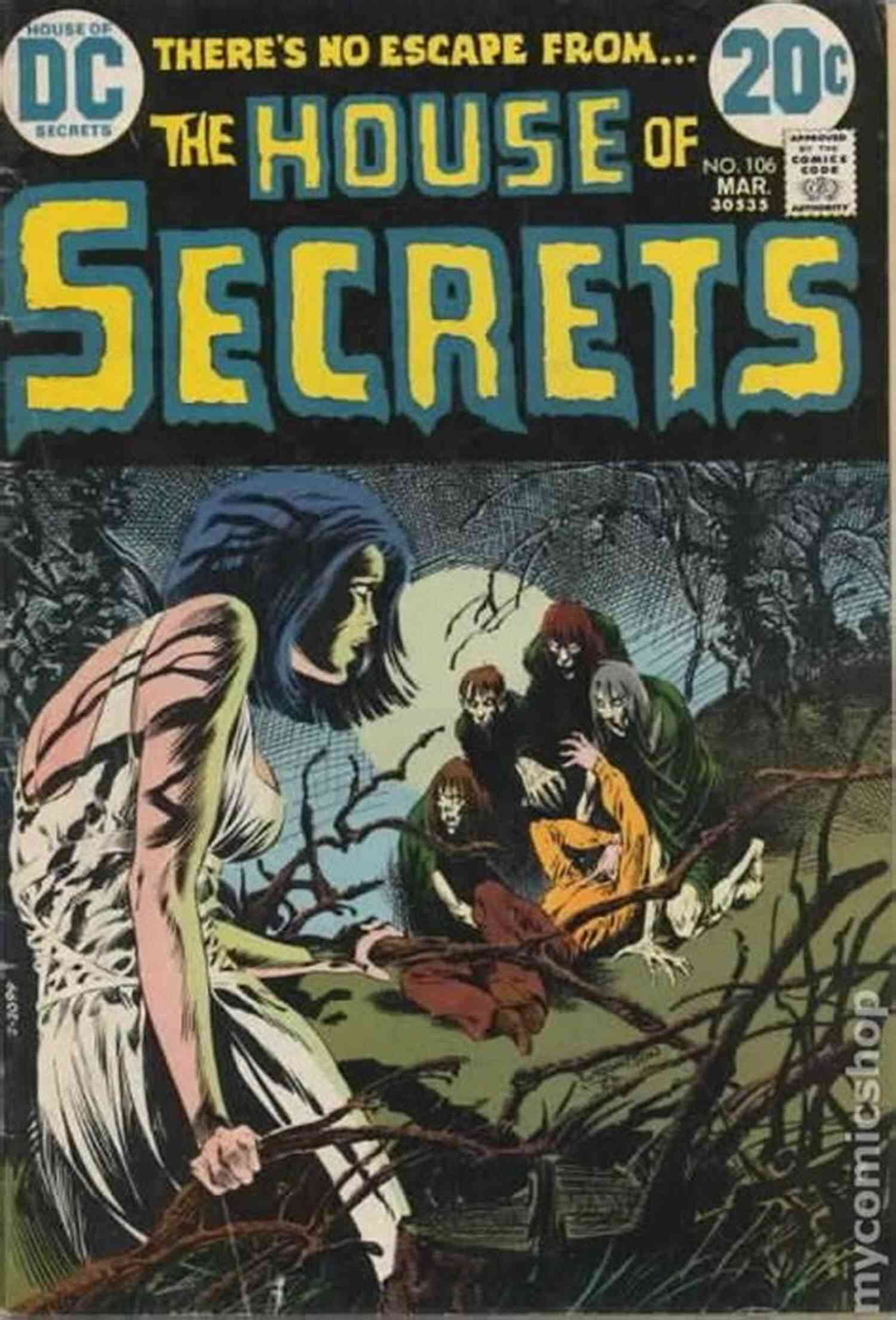 House Of Secrets 1956 A Mesmerizing Cover That Sets The Stage For A Tale Of Intrigue And Mystery House Of Secrets (1956 1978) #129 Jessie Ash