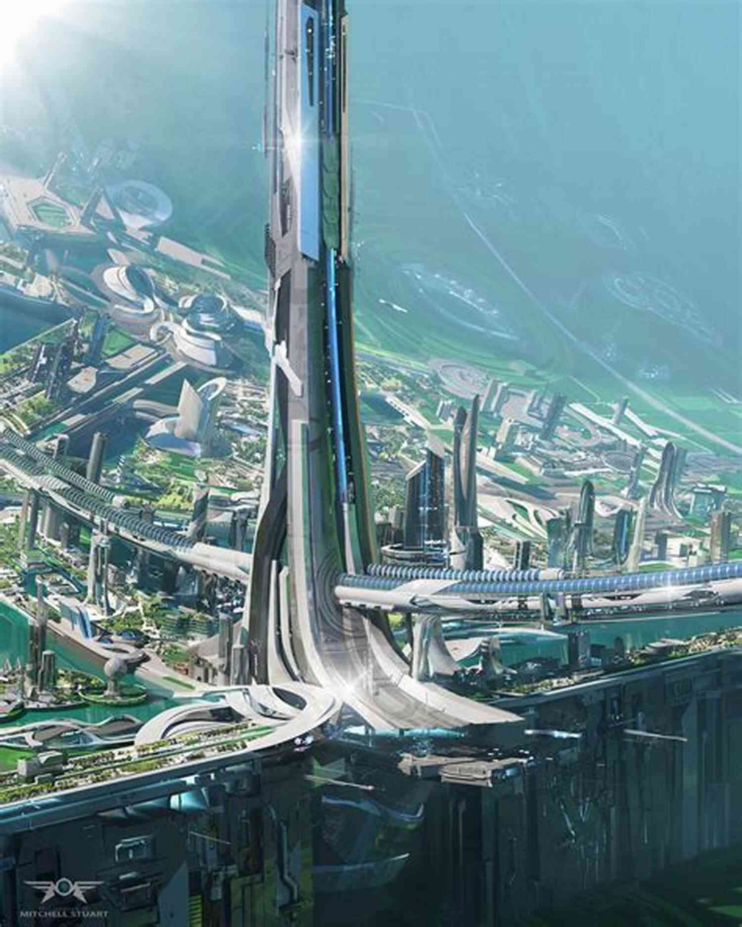 Illustration Of Eldoria: A Stunning Cityscape With Towering Magical Buildings Anchored: An Urban Fantasy (The Anchored 1)