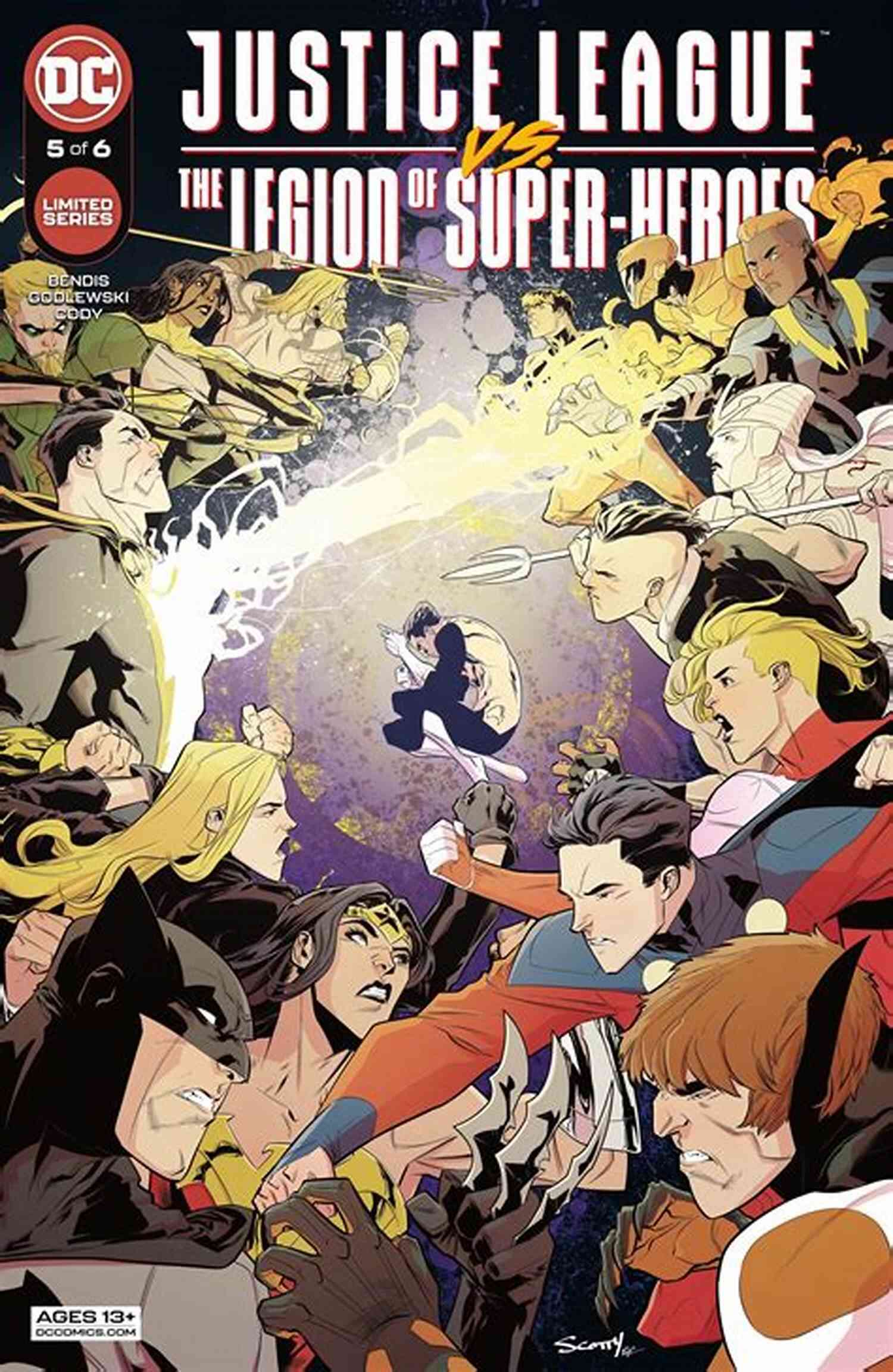 Justice League Vs The Legion Of Super Heroes 2022 Fight Scene Justice League Vs The Legion Of Super Heroes (2022) #3