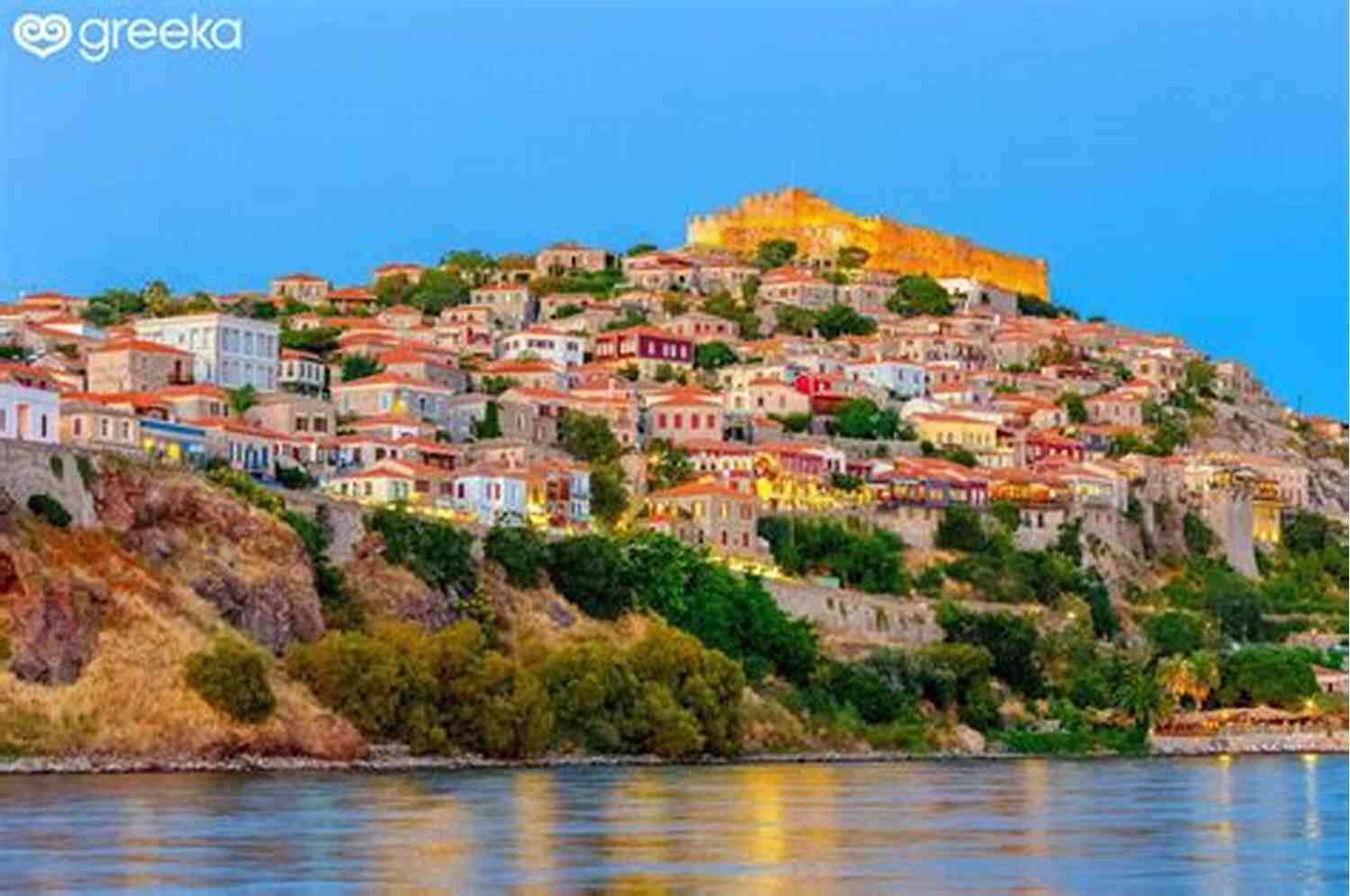 Molyvos Village In Lesbos Top Best 10 Greek Islands: Paxos And Antipaxos The Hidden Emeralds Of The Ionian Sea