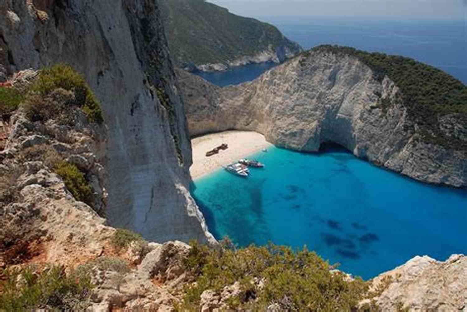 Navagio Beach In Zakynthos Top Best 10 Greek Islands: Paxos And Antipaxos The Hidden Emeralds Of The Ionian Sea