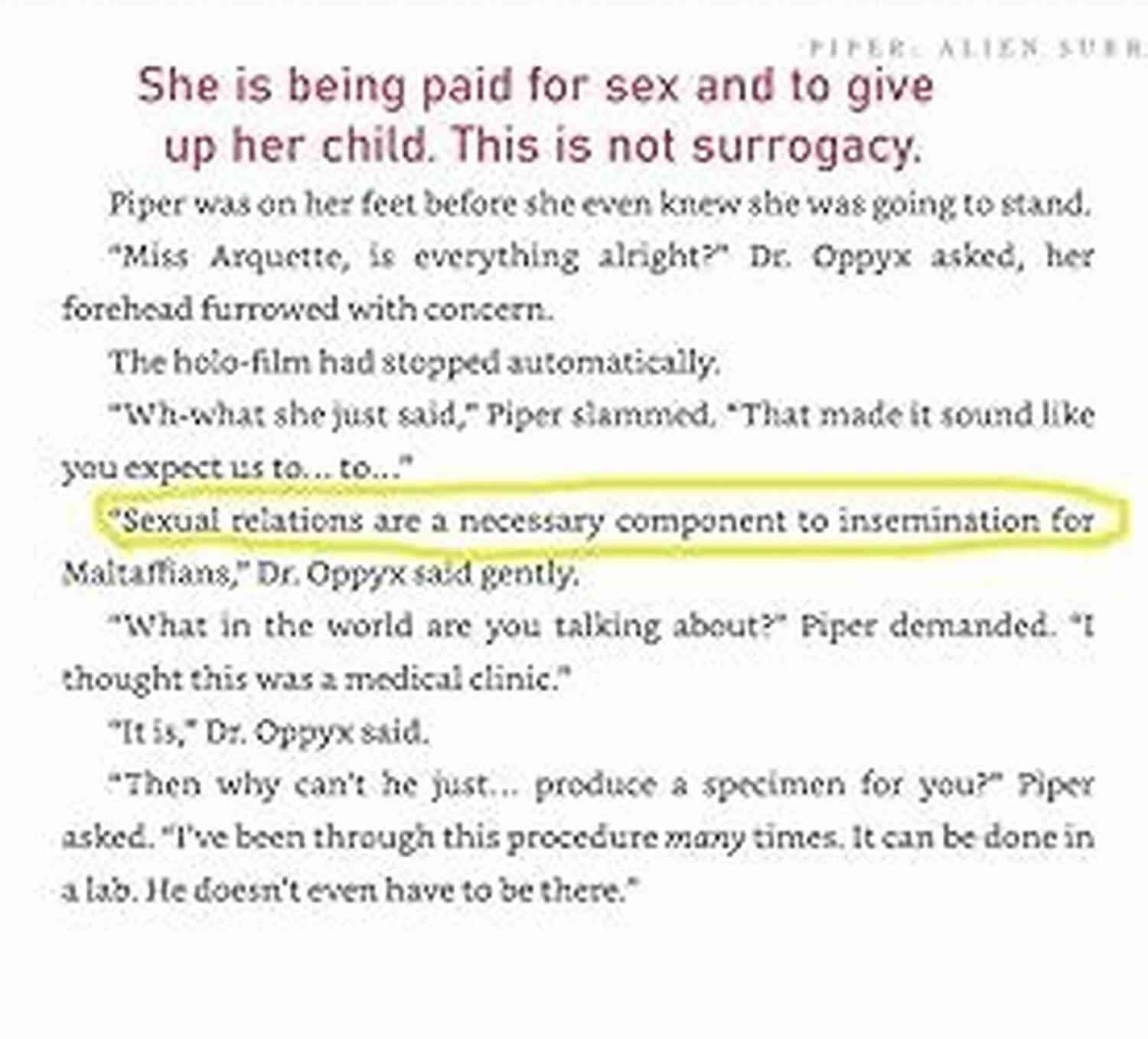Piper Alien Surrogate Agency: Tasha Black, The Heroine Defying All Odds In The Extraterrestrial Frontier Piper: Alien Surrogate Agency #1 Tasha Black