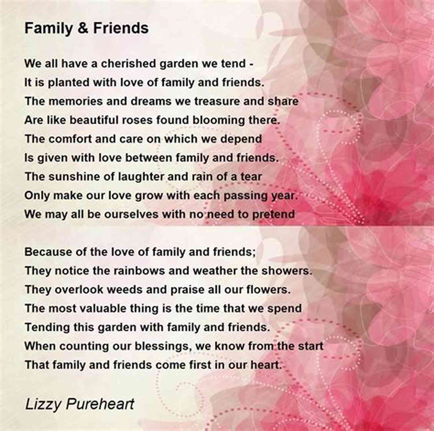 Poems On Friendship And Family Life S Echoes: Poems On Friendship And Family