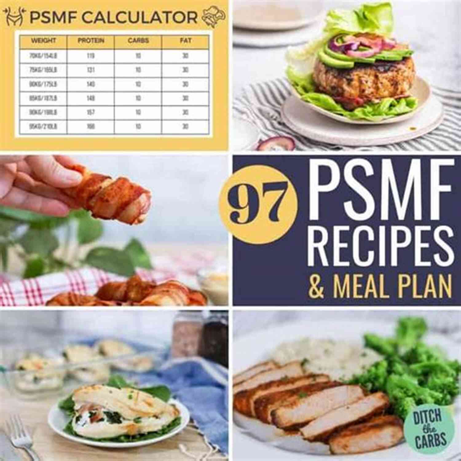 Protein Packed Meals For A Successful PSMF Journey The Protein Sparing Modified Fast Method: Over 120 Recipes To Accelerate Weight Loss Improve Healing
