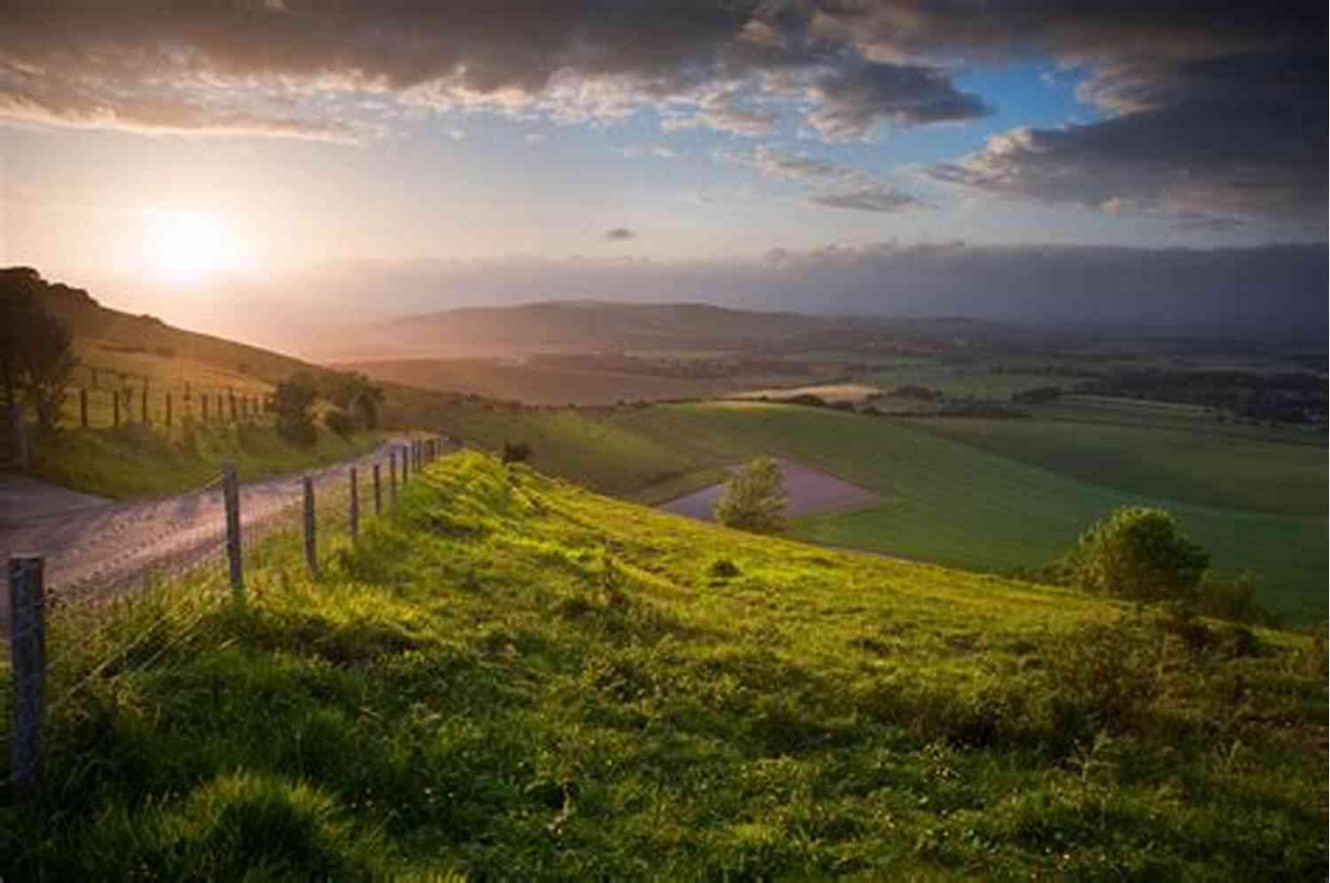Scenic View Of The English Countryside England Through The Eyes Of A Mexican American