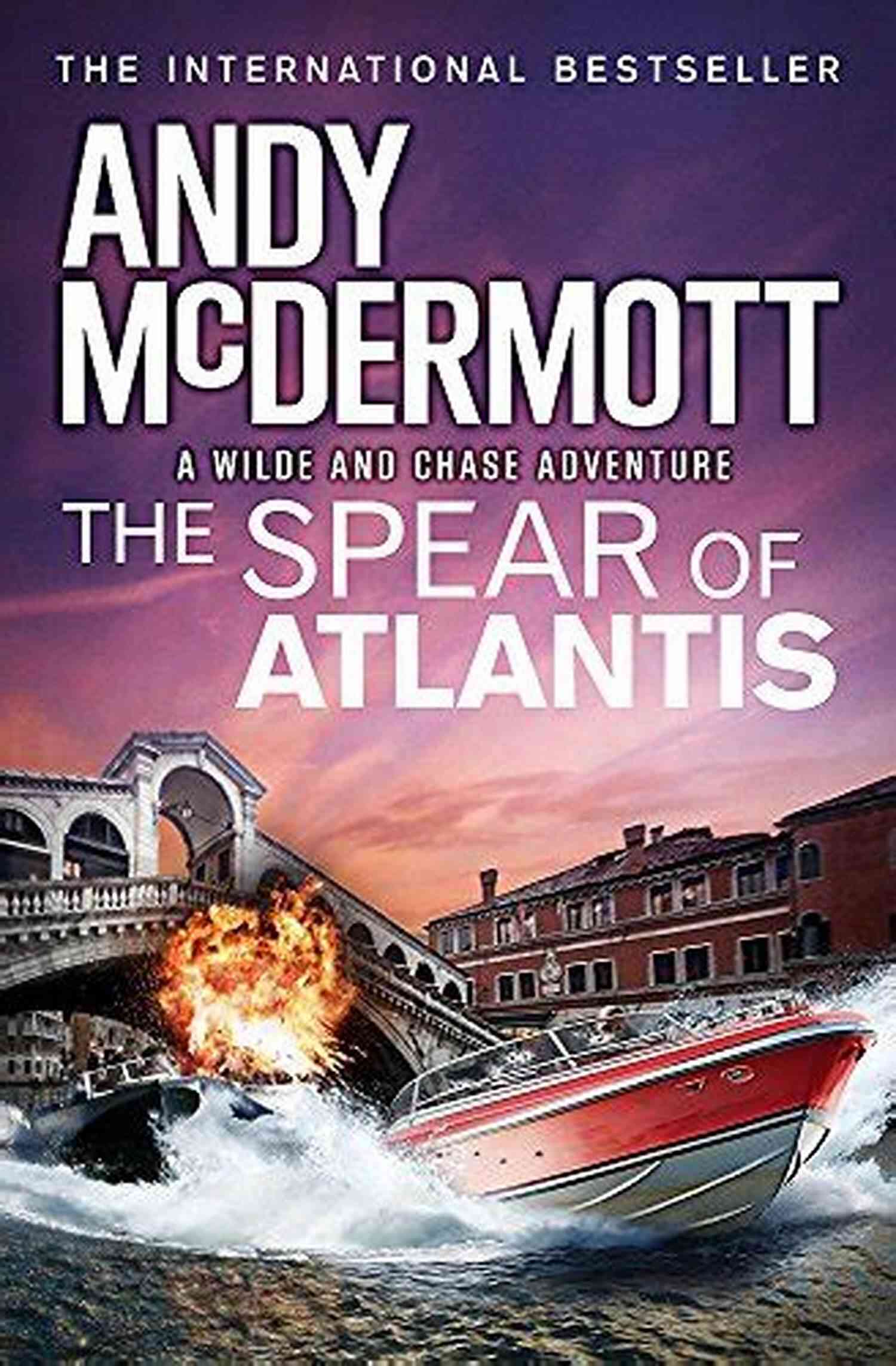 The Spear Of Atlantis Book Cover Join The Epic Quest! The Spear Of Atlantis (Wilde/Chase 14)