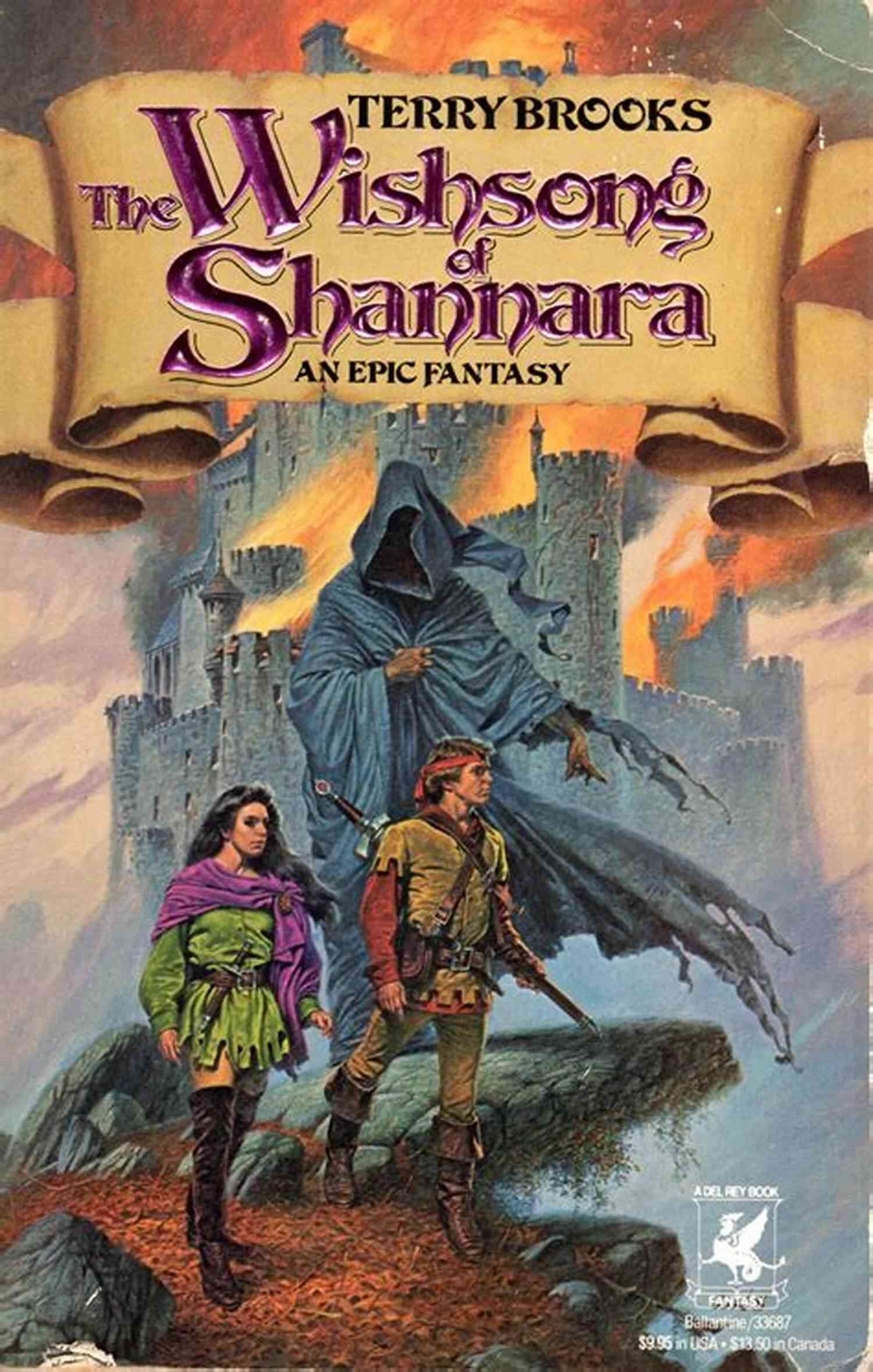 The Wishsong Of Shannara Book Cover The Sword Of Shannara Trilogy