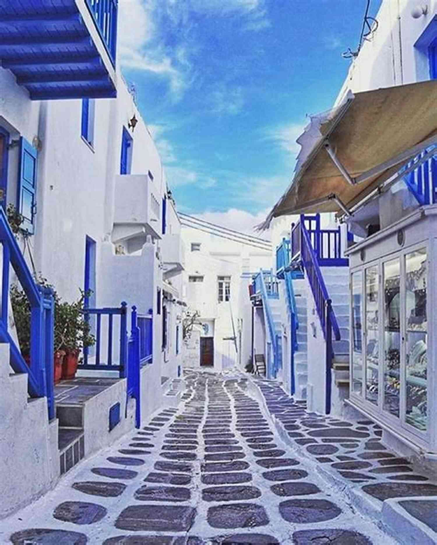 Vibrant Streets Of Mykonos Top Best 10 Greek Islands: Paxos And Antipaxos The Hidden Emeralds Of The Ionian Sea
