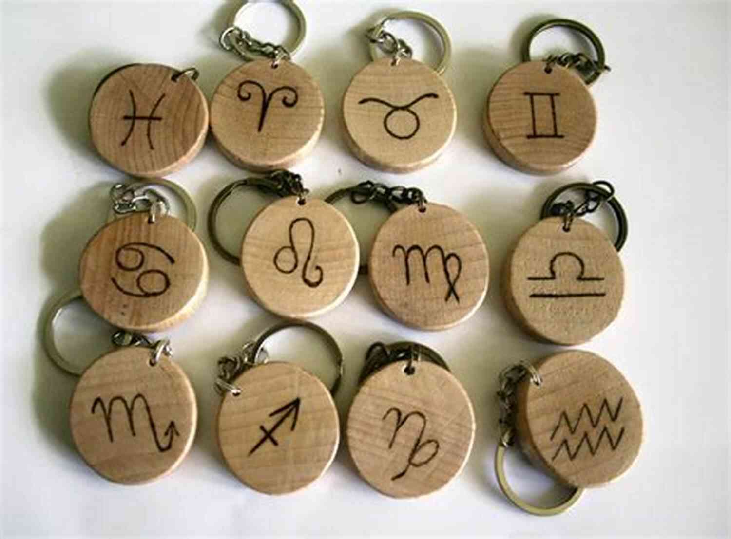 Zodiac Keychain Examples A Unique Keychain For Each Zodiac Sign Zodiac Keychain Set: Plastic Canvas Pattern